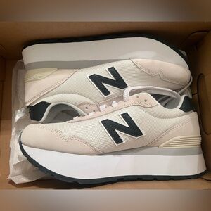 New Balance 515H Women's Beige and Black Sneakers